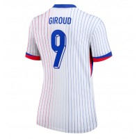 Frankrike Olivier Giroud #9 Bortedrakt Dame EM 2024 Kortermet